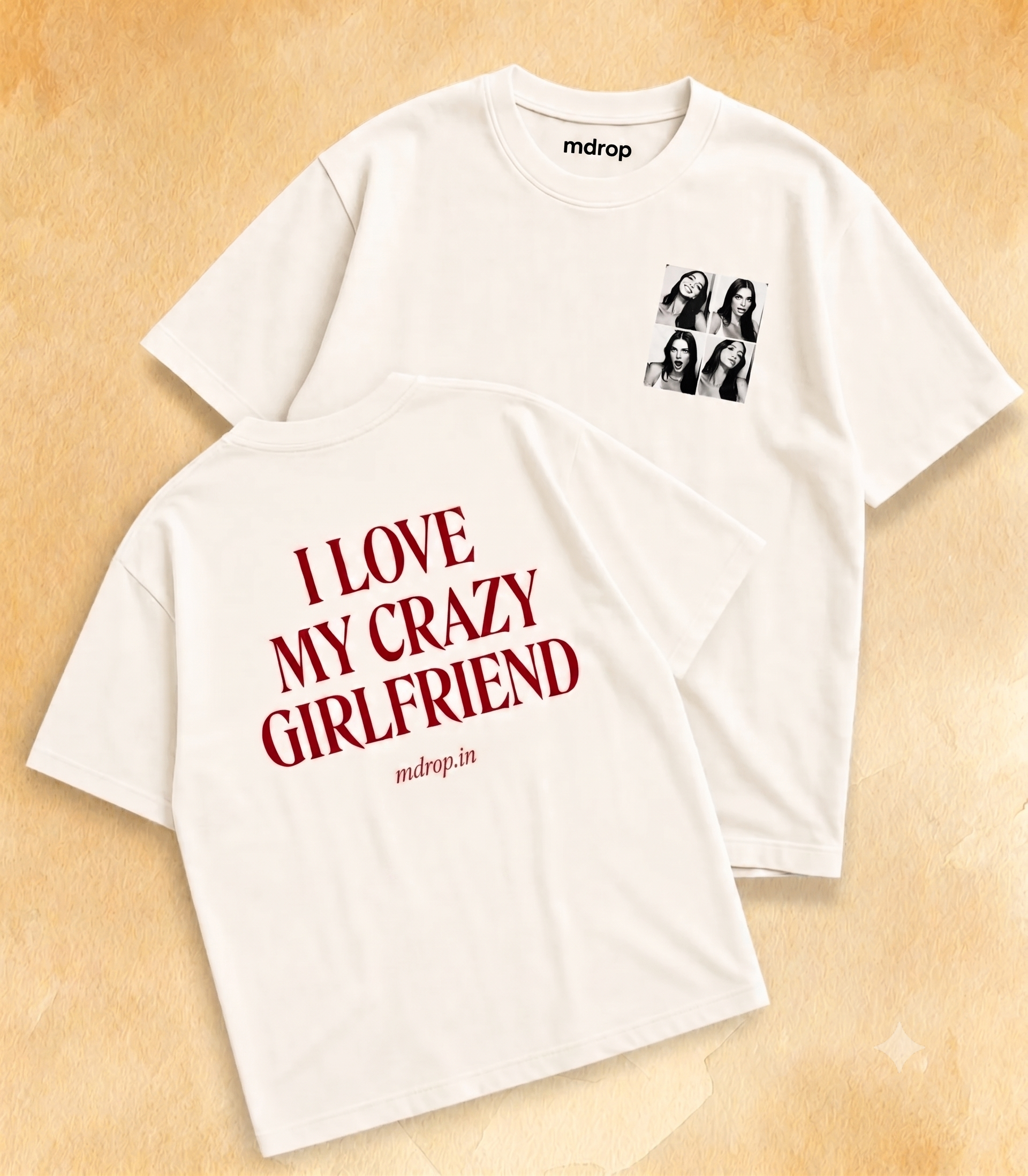 VIRAL COUPLE TEE - PHOTO SET