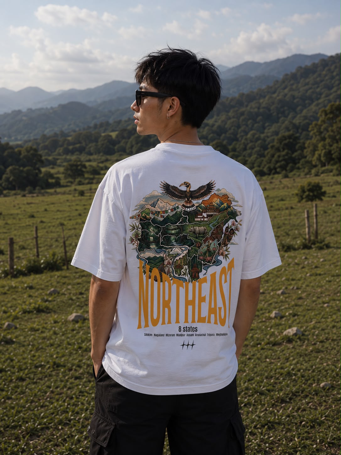 NORTH EAST T-SHIRT